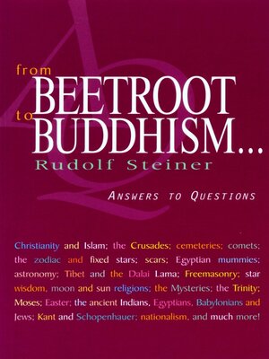 cover image of From Beetroot to Buddhism